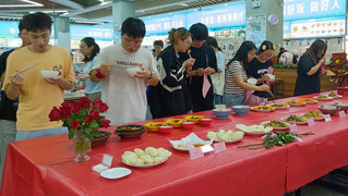 开云第三食堂举办产品创新品鉴会...